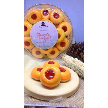 

Strawberry Thumbprint Kue Lebaran Keripik Lebaran
