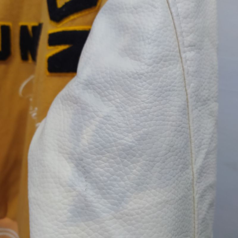 varsity korea university leather wool