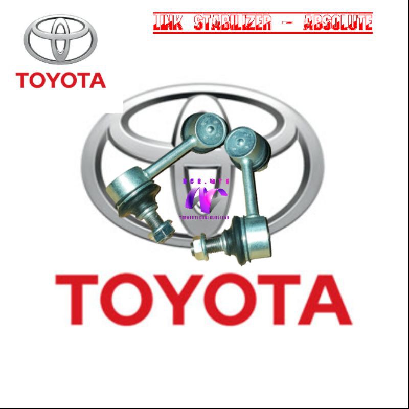 LINK STABIL STABILIZER LINK CORONA ABSOLUTE/TWINCAM ST171/ST191 DEPAN KIRI KANAN ORIGINAL 1SET