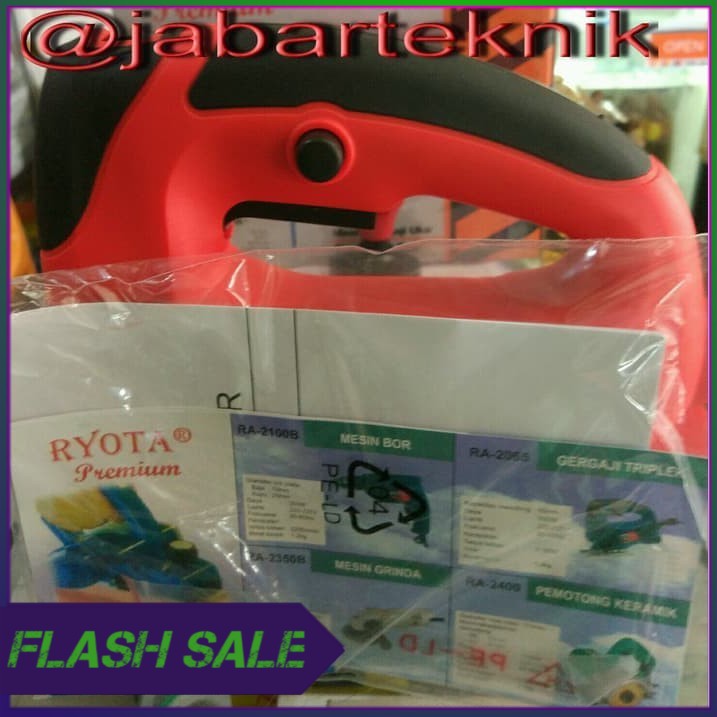 MESIN GERGAJI JIGSAW JIG SAW RYOTA PREMIUM RA 2065