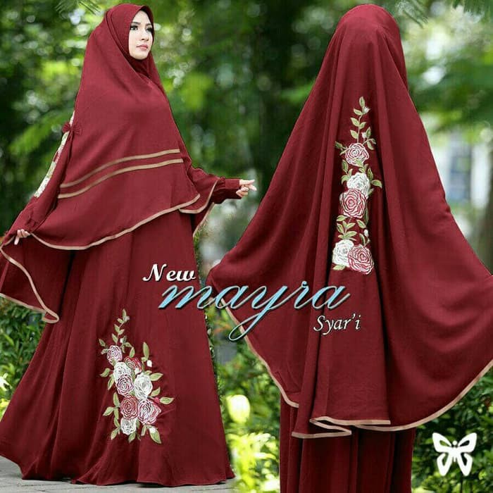 NISSA SABYAN  Gamis / Baju wanita Muslim Mayra Syari