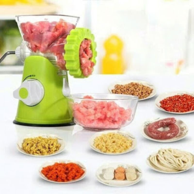 Gilingan Daging Sayur Manual Serbaguna Meat Grinder Perlengkapan Dapur