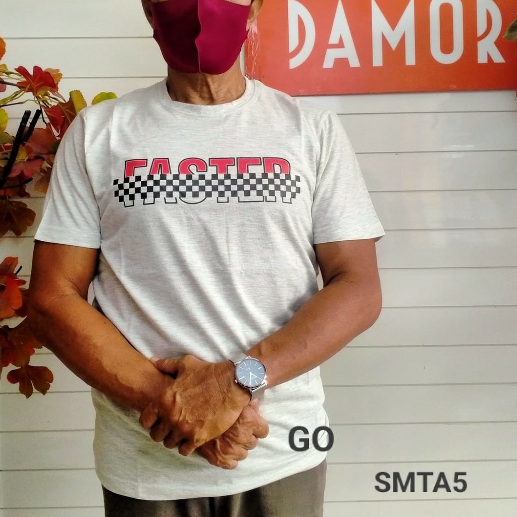 gos M DAMOR (CRESSIDA) Slimfit Misty Kaos Oblong Baju T-Shirt Kaos Distro Dakwah Kaos Pria