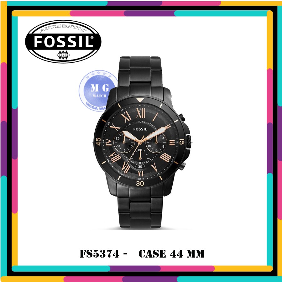 Jam Tangan Pria Fossil Original FS5374 Grant Sport Chronograph MURAH