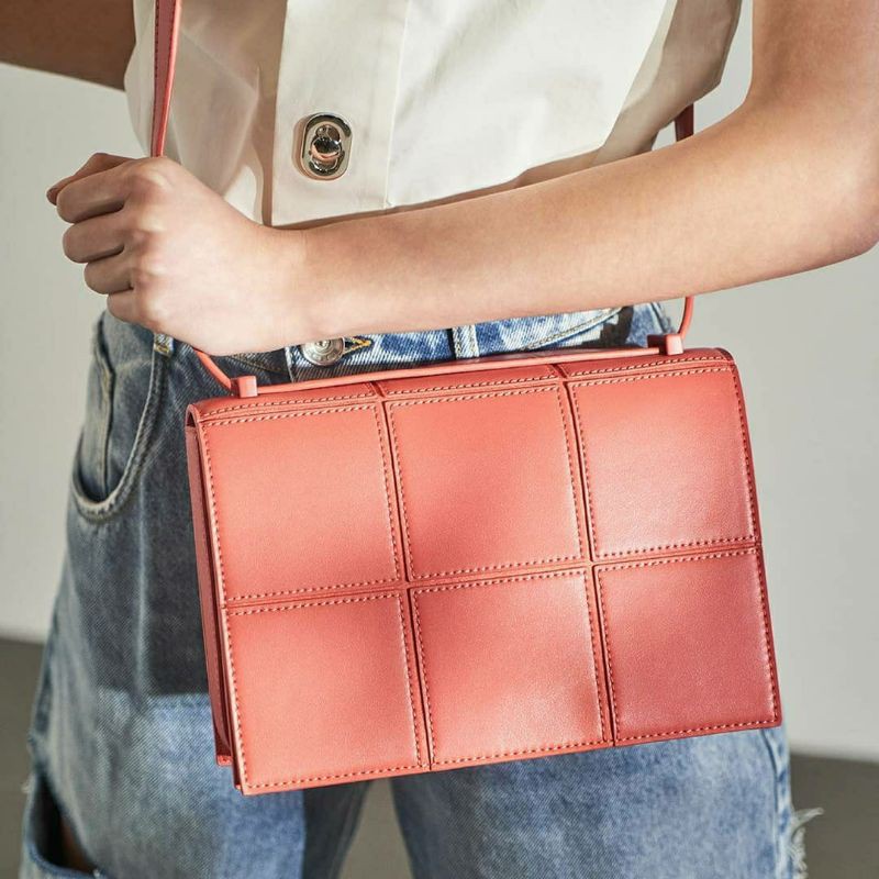 8.8 SALE | CK Textured Panelled Shoulder Bag