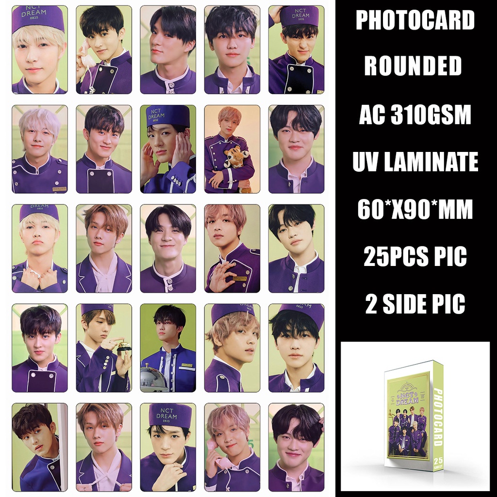 (2 SISI) PHOTOCARD NCT DREAM GLITCH MODE DAN SEASONS GREETING 2022 PREMIUM