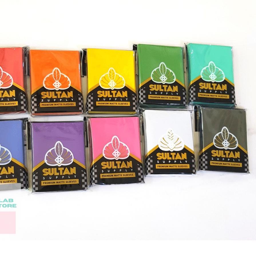 ♖ Sultan Djinn Premium Sleeve Matte Kpop Pokemon TCG MTG Inner Sleeve Board Game Card ➢