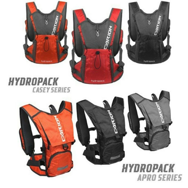 tas sepeda hydropack CARION apro and casey series sports bag water bladder running hiking climbing