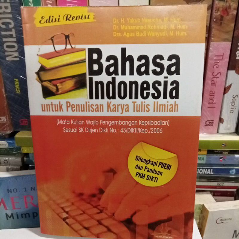 Bahasa indonesia untuk penulisan karya  tulis ilmiah