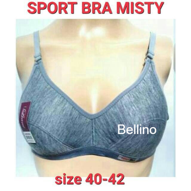 SPORT BRA JUMBO TANPA KAWAT SIZE 40 42 Bh Wanita Tanpa Kawat Kutang Ibu Bra Cewek 40 42 Kait 2