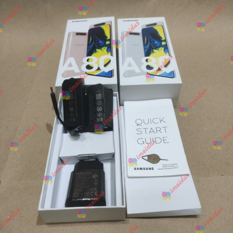

Dus Box Kotak Samsung A80 Full Set