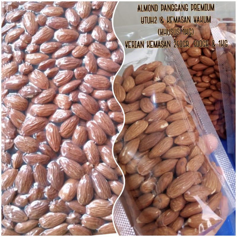 

Almond Roasted Premium / Almond Panggang Premium