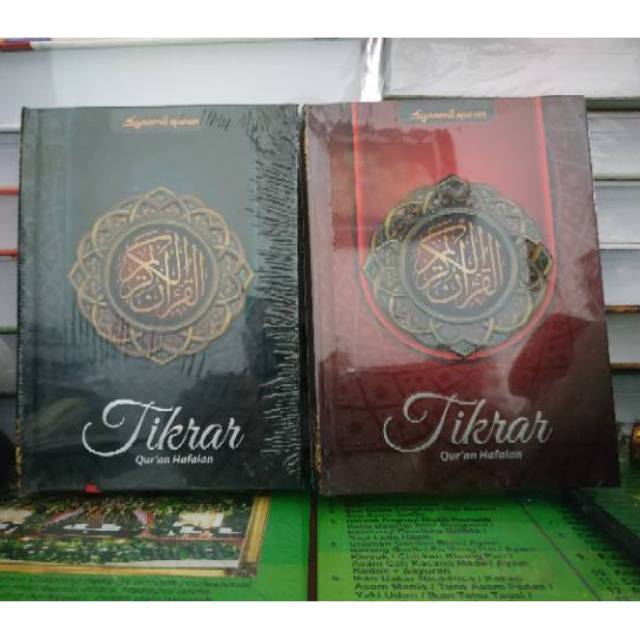 Alquran Hafalan Tikrar Ukuran B6