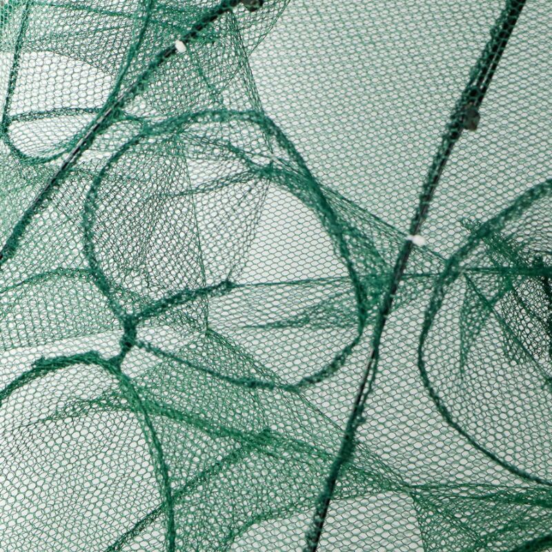 Jaring Pancing Ikan Hexagonal 20 Hole Fishing Net Trap Cage h14572