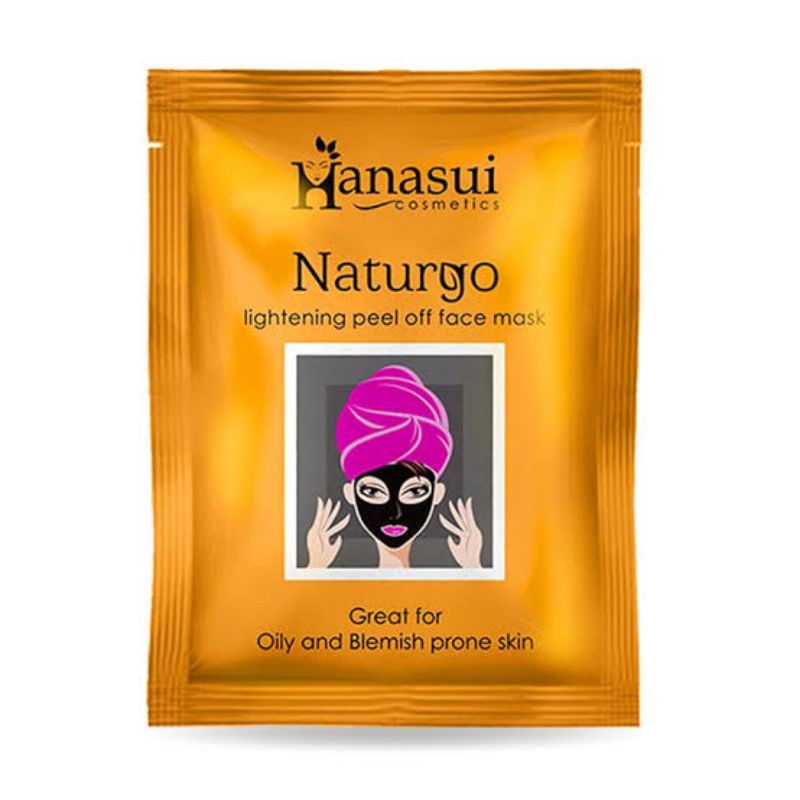 Hanasui Naturgo Sachet / Masker Wajah / Mencerahkan Wajah