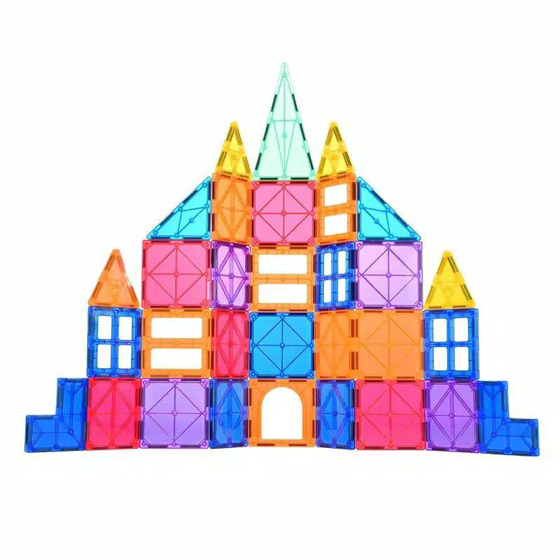 Magnetic tiles / Magnatiles Connetix Alike Magnetic Blocks 120PCS