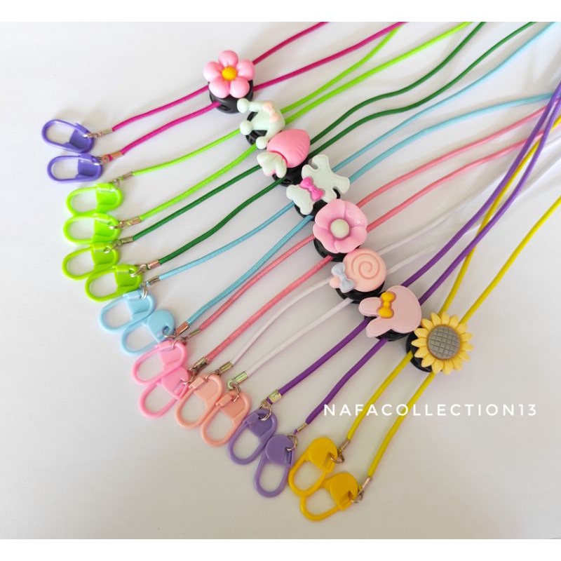 1 strap mask 2 in 1 CLAY / Kalung masker CLAY beli 10 gratis 2