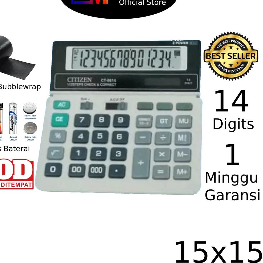 

Kirim Sekarang✺➭ Kalkulator CT 8614 14 Digit - Kalkulator Check / Kakulator Dagang Besar / Calculator CT 8614 51 ➭