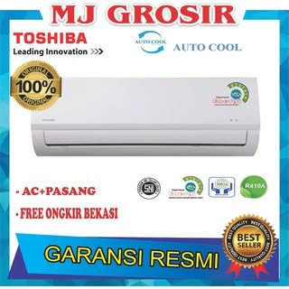 AC TOSHIBA RAS 10 BKS-ID 1PK + PASANG R410 CHINA STANDART LOW