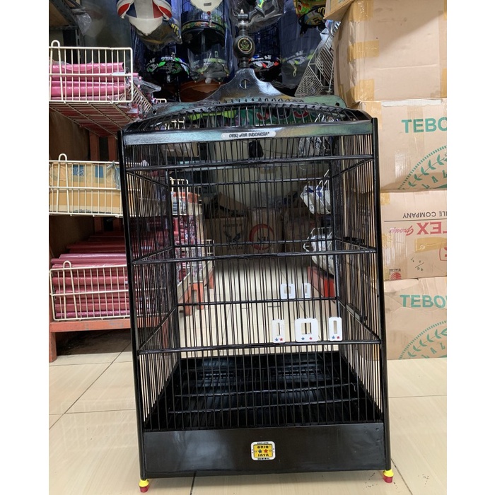 TERLARIS SANGKAR KANDANG KOTAK ORIQ JAYA HITAM GLOSS NO 1 HG0505