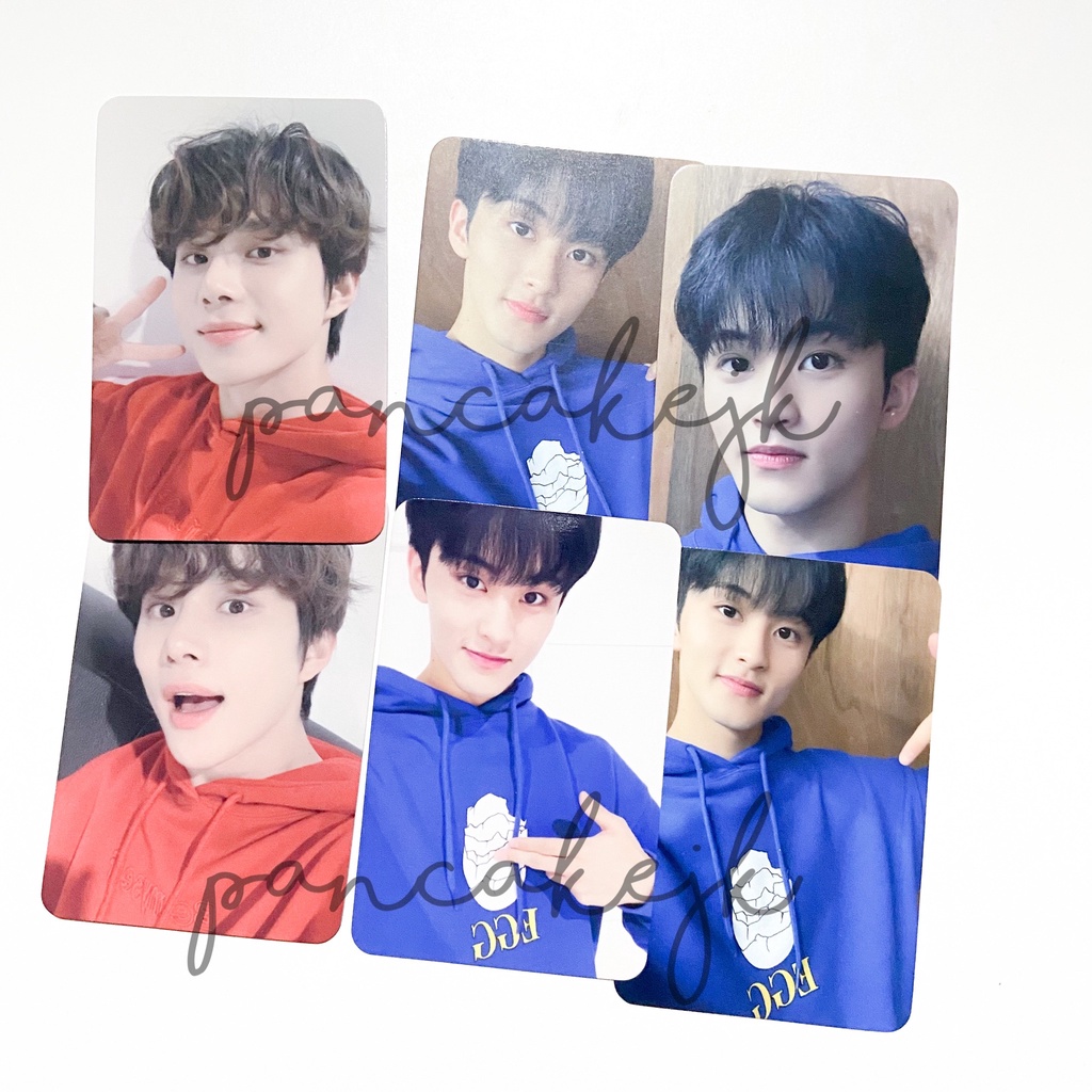 [ READY‼️ ] nct 127 slowacid hoodie winter photocard ar [ mark jungwoo ]