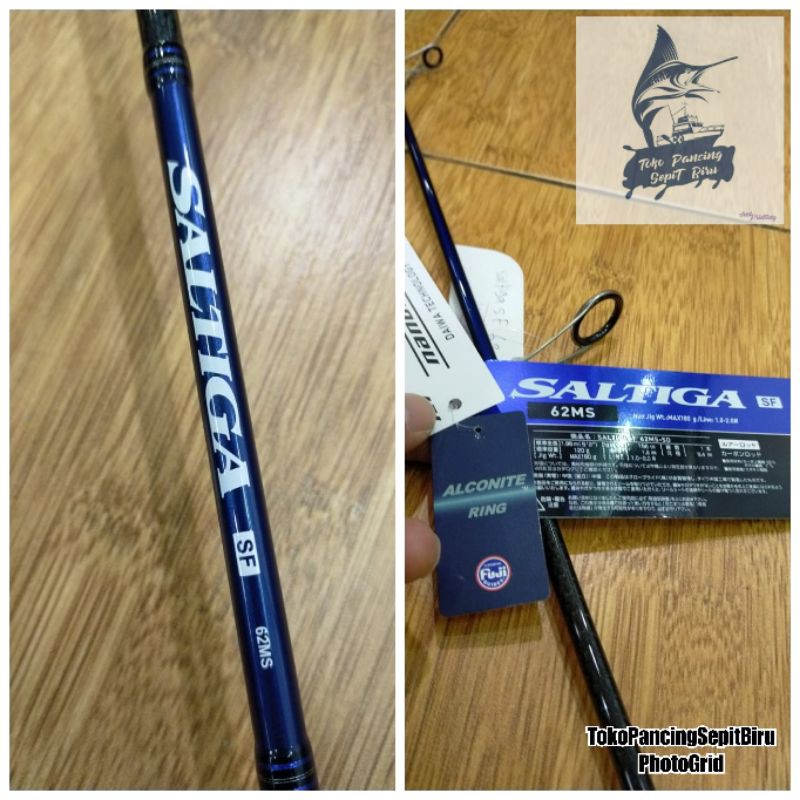 Joran Spinning DAIWA SALTIGA SF 62MS-SD 188cm PE1-2 TERMURAH BEST SELLER