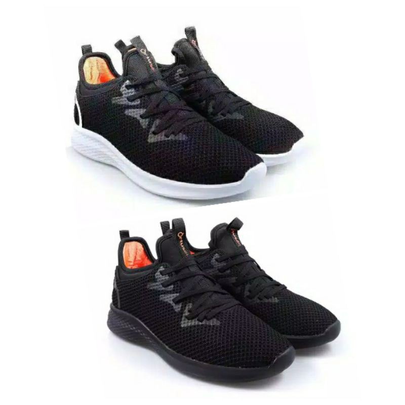 DISKON SEPATU RUNNING ORTUSEIGHT PHYTON HITAM