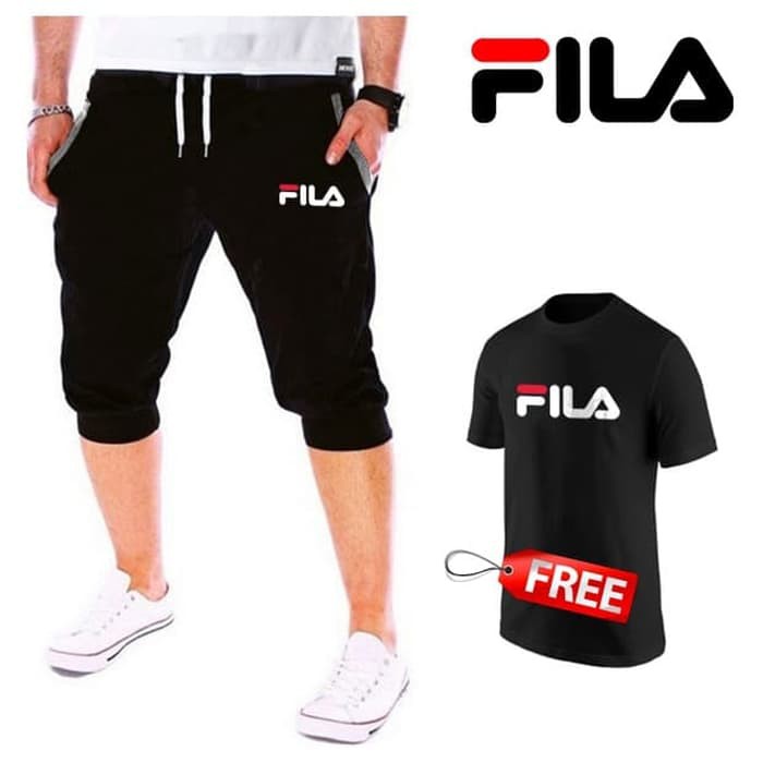 Bluetory     Celana Jogger Training Pendek Fila 04