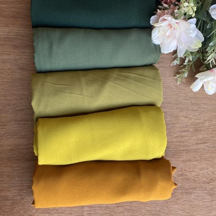 Barang Pilihan.. PASHMINA CURVE OVAL | PASHMINA OVAL DIAMOND CREAP PREMIUM