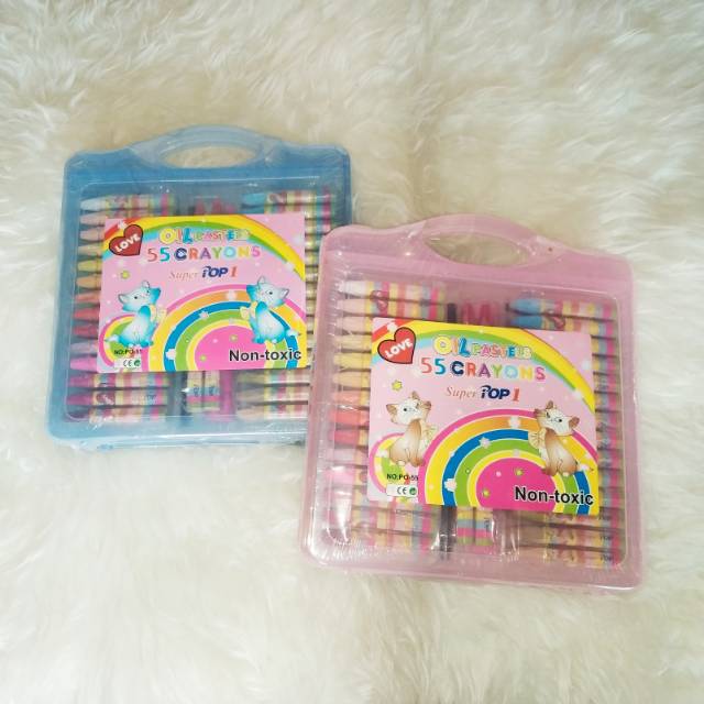 

Crayon Pop1 / Hepi / Heppi isi 55 warna TERMURAH
