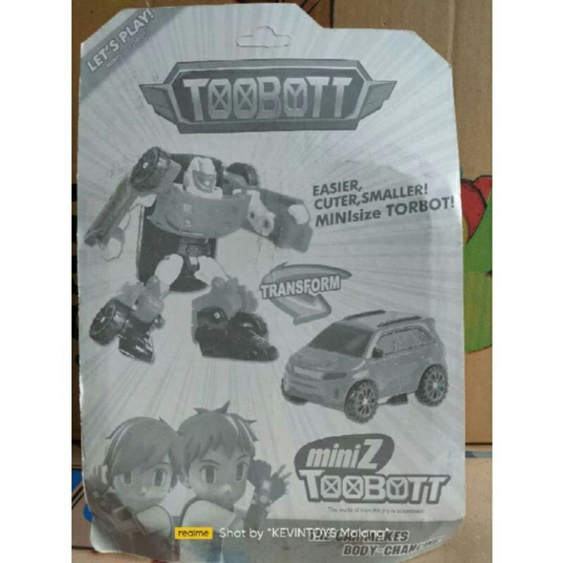 mainan mobil bisa berubah menjadi robot / ST 24 RB 27 TOOBOTT MINI Z / mainan 2 in 1 most new catena