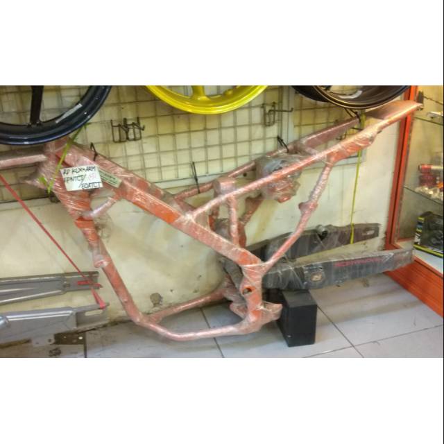 RANGKA KLX ARM PNP MESIN GL MP TIGER RANGKA DTRACKER TRABAS ADVENTURE GASTRACK TRAIL SUPERMOTO GTX