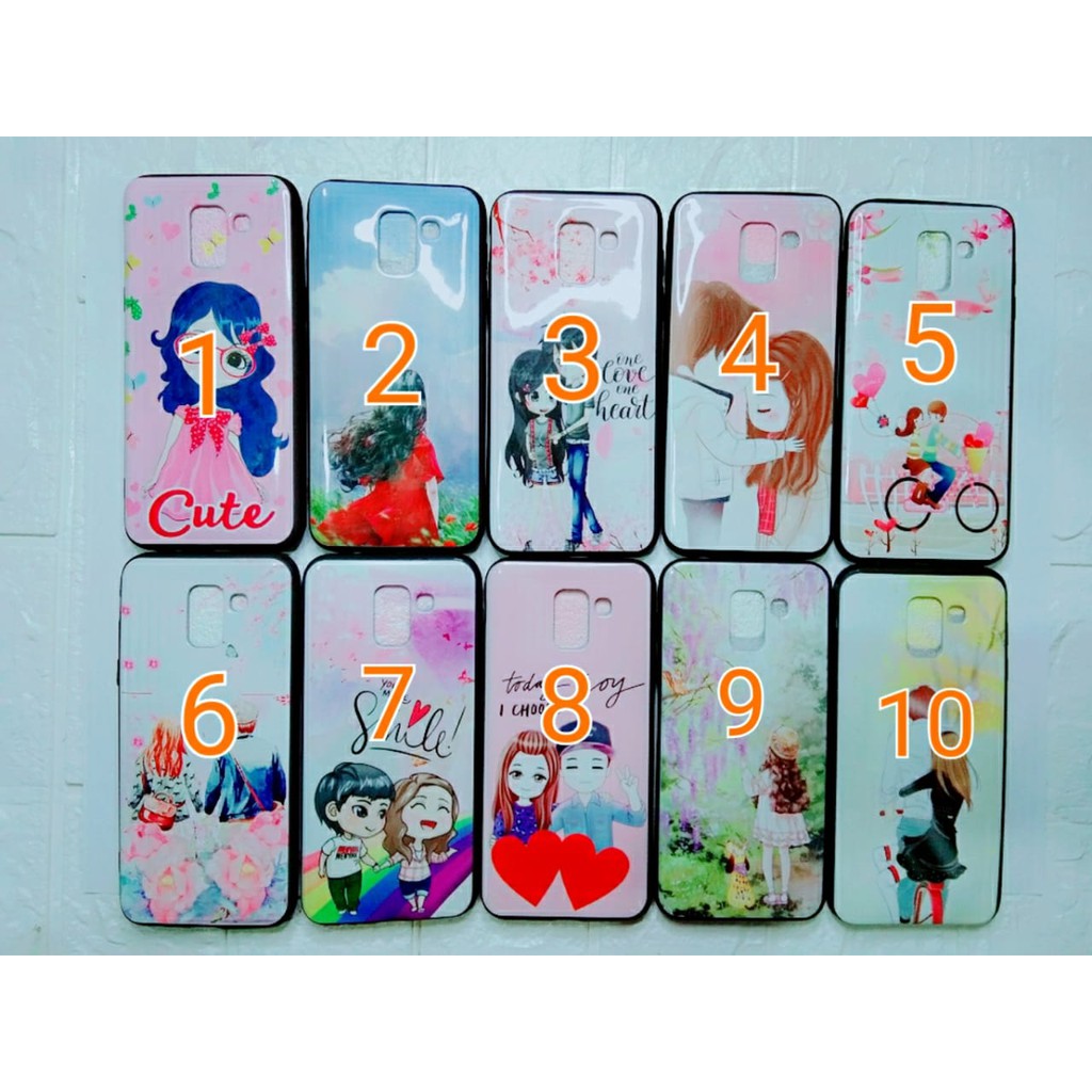 Case Handphone Samsung J6 Romantic Realpict