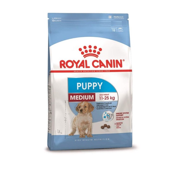 Makanan Anjing Royal Canin Medium Puppy 1kg,Repack