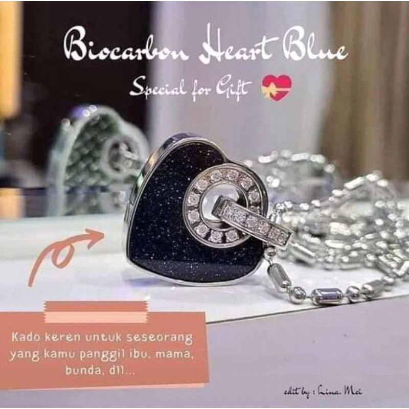 kakung MCI bio karbon heart blue