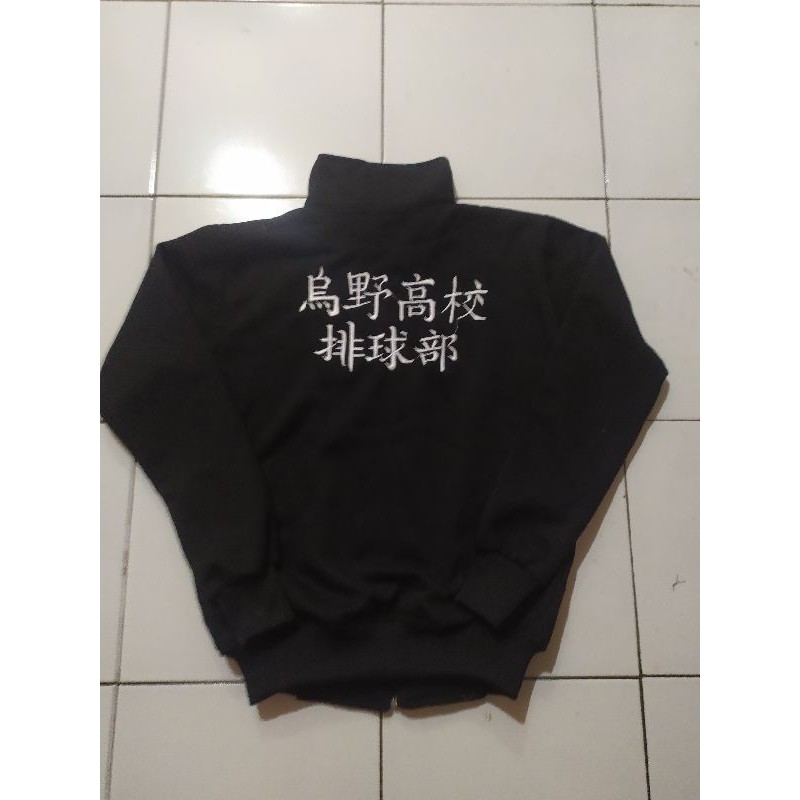 jaket anak haikyuu karasuno ics