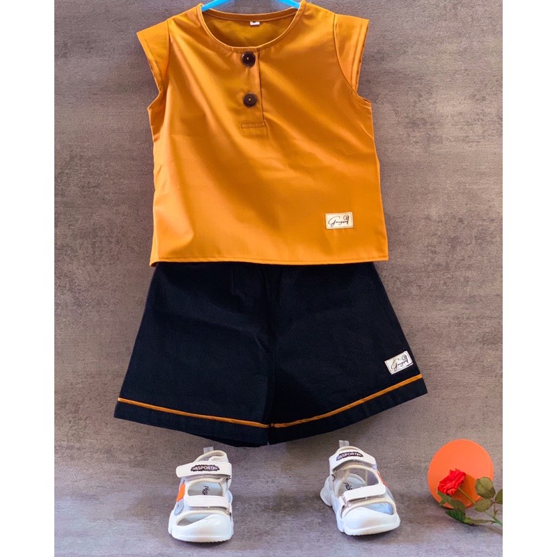 setelan anak laki laki setelan anak perempuan setelan anak mustard baju anak umur 1-5 tahun