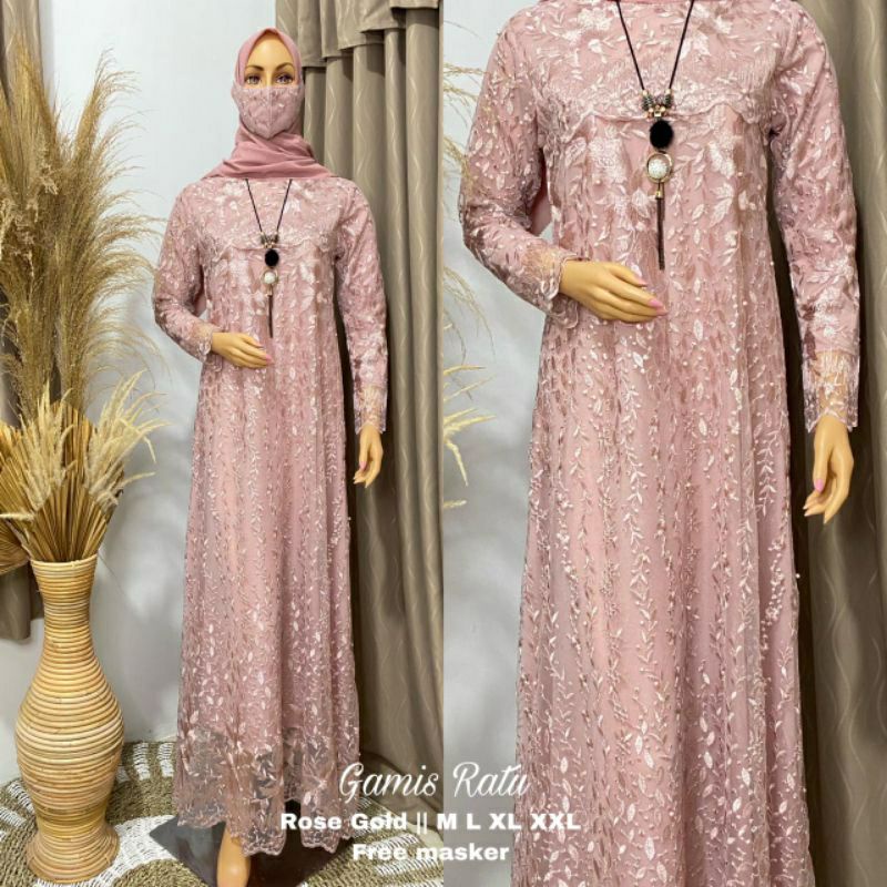 GAMIS RATU/GAMIS RATU TERLARIS/GAMIS RATU TERBARU/GAMIS MODERN