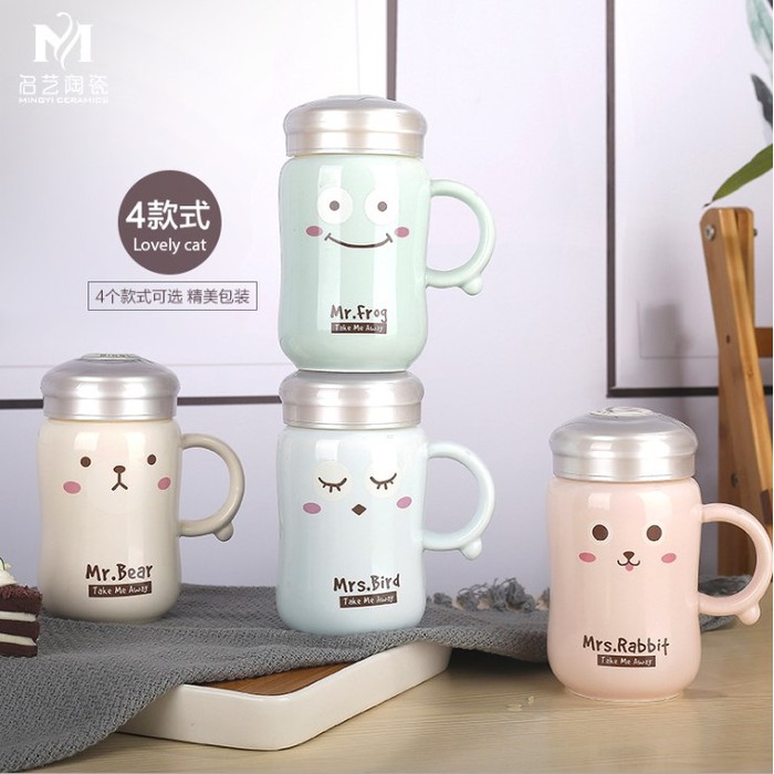 MUG TAHAN PANAS DINGIN LUCU UNIK BAGUS