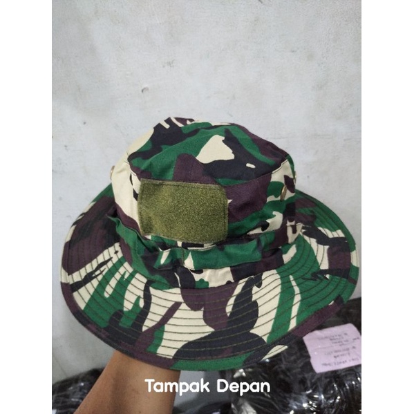 Topi Rimba Motif Loreng Malvinas