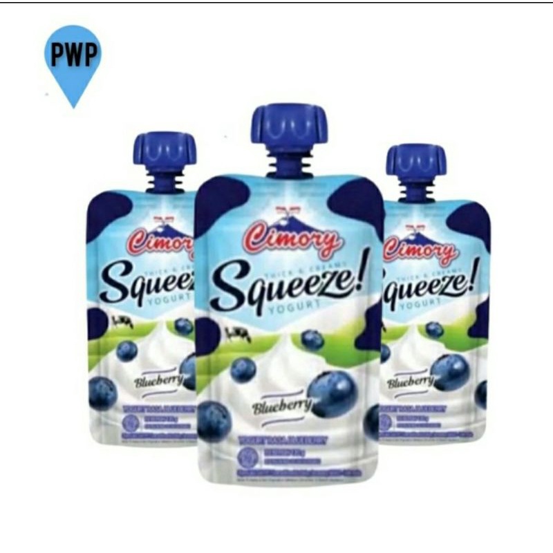 

Cimory Squeze Yogurt Blueberry 120Ml Triple Pack