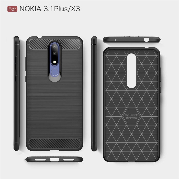 Hot Sale Soft Case Nokia 3.1 Plus Rugged Armor - casing cover nokia 3.