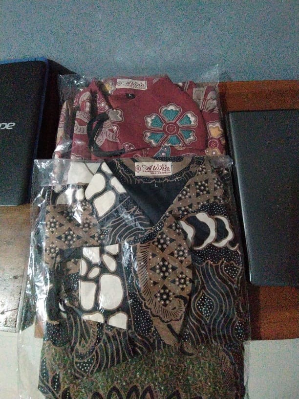 Batik Pria Premium Aluna Batik Pria Solo Premium Lengan Panjang Reguler Fit Bahan Katun Fr009