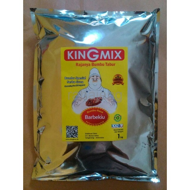 

Bumbu Tabur Kingmix Rasa Barbekiu 1 Kg KING MIX