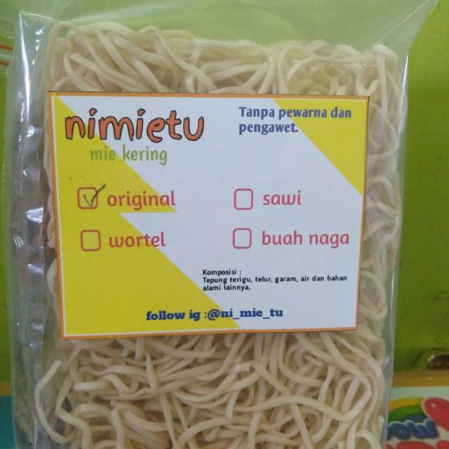 

Pangsit mie instant original
