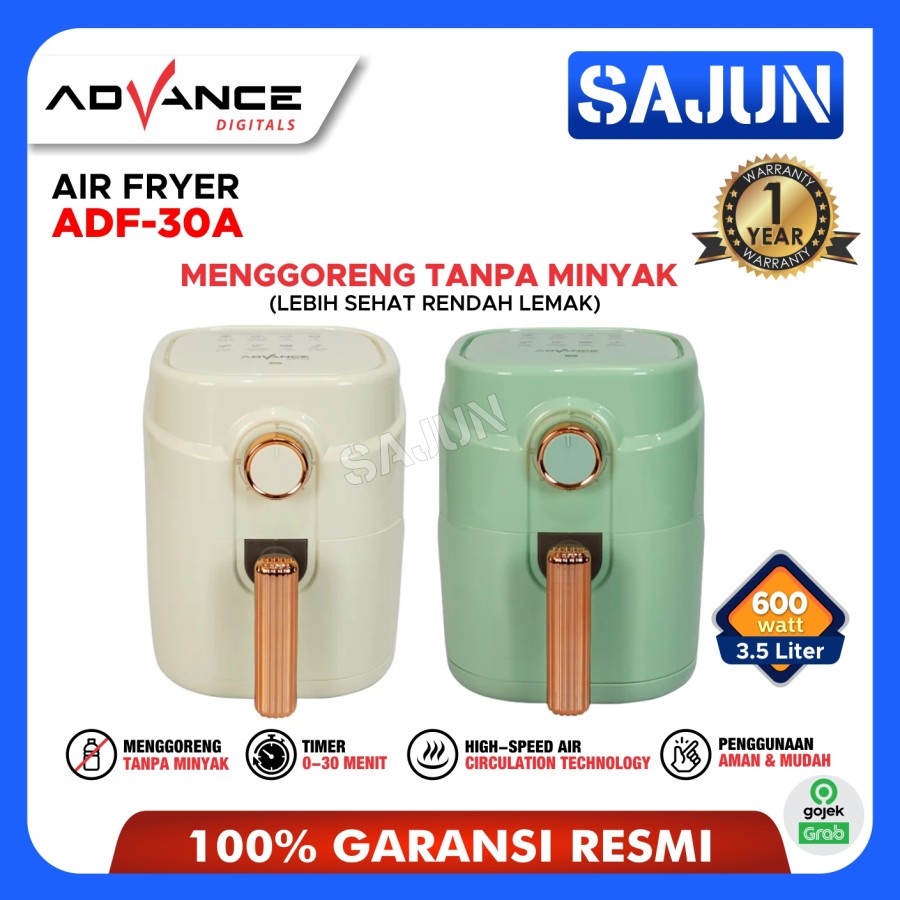 Advance Electric Air Fryer ADF-30A Pengoreng tanpa minyak ADF30A