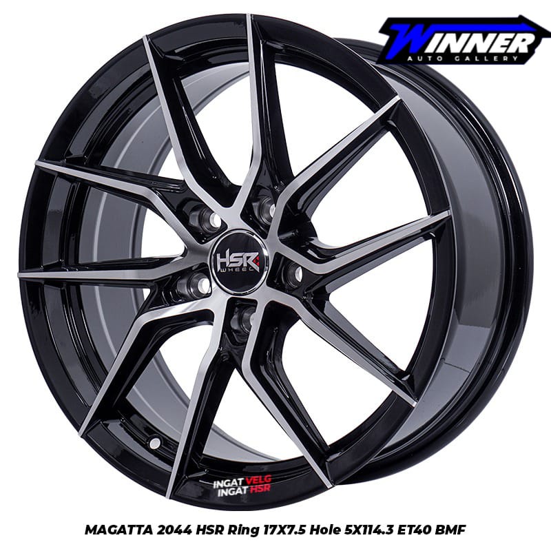 VELG RACING TWO TONE RING 17 BRV BALENO ERTIGA INNOVA DLL