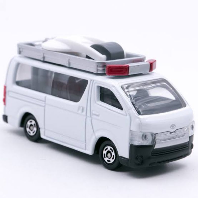 TOMICA COMMUNICATION SATELLITE CAR #107 WHITE PUTIH DIECAST MOBIL TOYOTA HIACE TAKARA TOMY DIECAST T