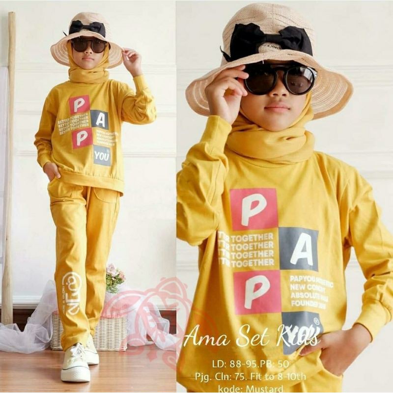 Baju Olahraga Anak Perempuan 2020 Muslim anak perempuan set / Baju Olahraga Sepeda Perempuan sport