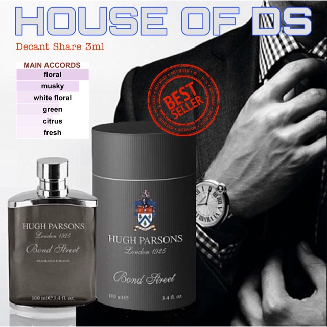 [RARE] Decant Hugh Parsons Bond Street EDP 2ml/3ml/5ml/10ml (Unisex)